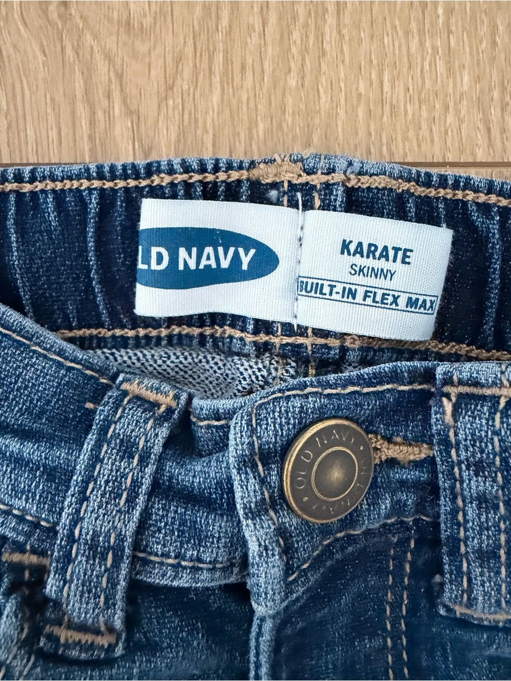 Old Navy Boys Blue Slim Fit Denim Jeans